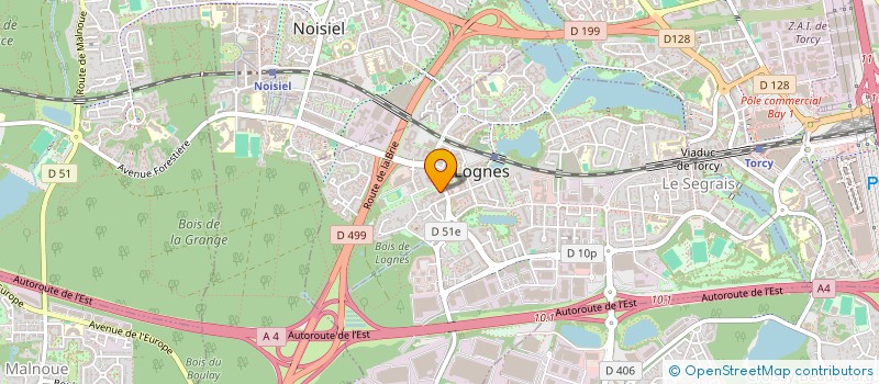 localisation de l'entreprise MONSIEUR GINO CANTERO  LOGNES