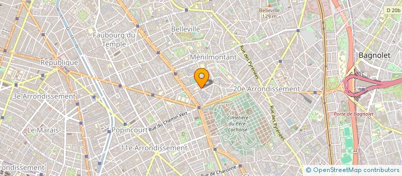 localisation de l'entreprise MONSIEUR GINO CECCARELLI  PARIS