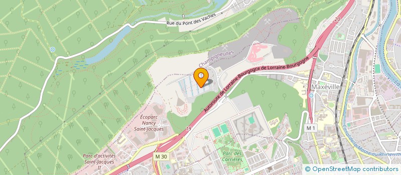 localisation de l'entreprise MONSIEUR GINO DESJARDIN  MAXEVILLE