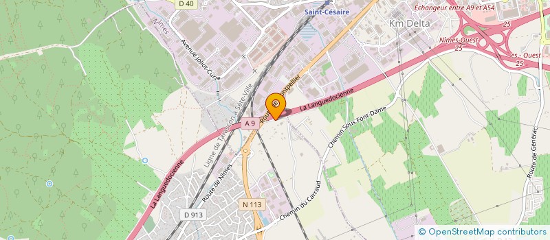 localisation de l'entreprise MONSIEUR GINO GORGAN  MILHAUD