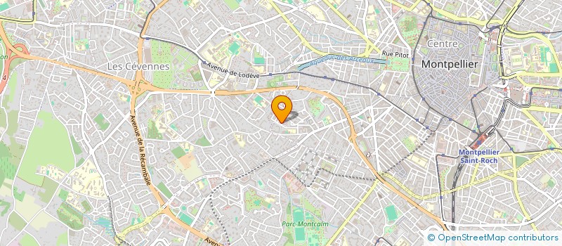 localisation de l'entreprise MONSIEUR GINO LABORDE à MONTPELLIER