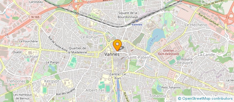 localisation de l'entreprise MONSIEUR GINO LADOWITCH à VANNES