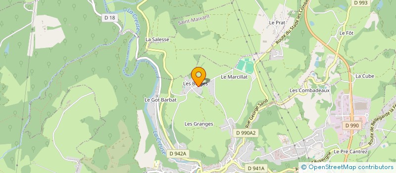 localisation de l'entreprise MONSIEUR GINO LAFLEUR  SAINT-AMAND