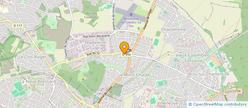 localisation de l'entreprise MONSIEUR GINO MARTIN à CHELLES
