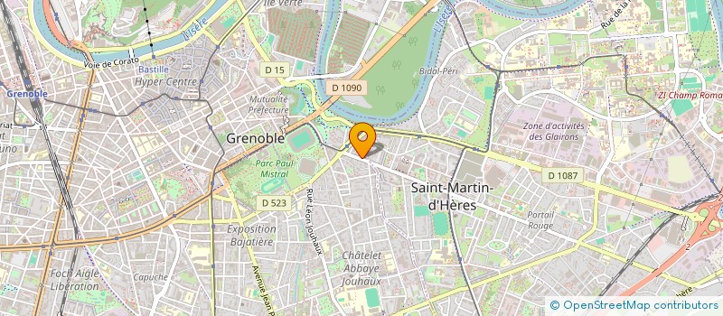 localisation de l'entreprise MONSIEUR GINO MARTINET à GRENOBLE