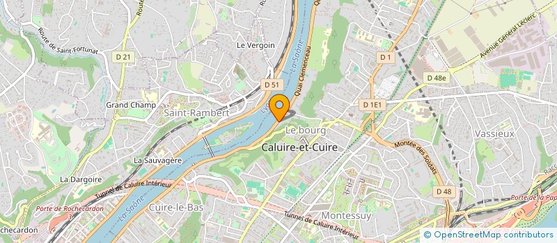 localisation de l'entreprise MONSIEUR GINO MARTINEZ à CALUIRE-ET-CUIRE