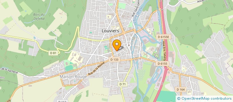 localisation de l'entreprise MONSIEUR GINO MICELLI  LOUVIERS