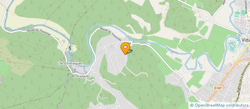 localisation de l'entreprise MONSIEUR GINO NOACCO  VIDAUBAN