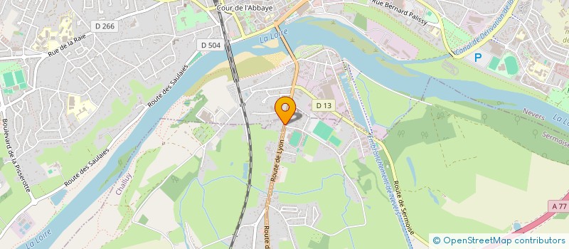 localisation de l'entreprise MONSIEUR GINO PALTINI  CHALLUY