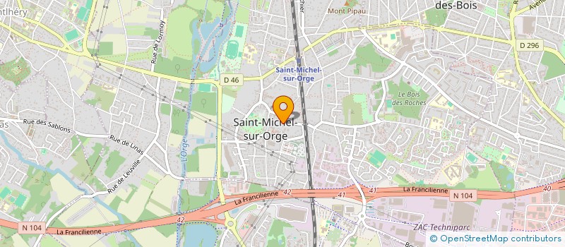 localisation de l'entreprise MONSIEUR GINO PERUCH  SAINT-MICHEL-SUR-ORGE