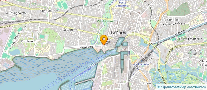 localisation de l'entreprise MONSIEUR GINO PINTAULT  LA ROCHELLE