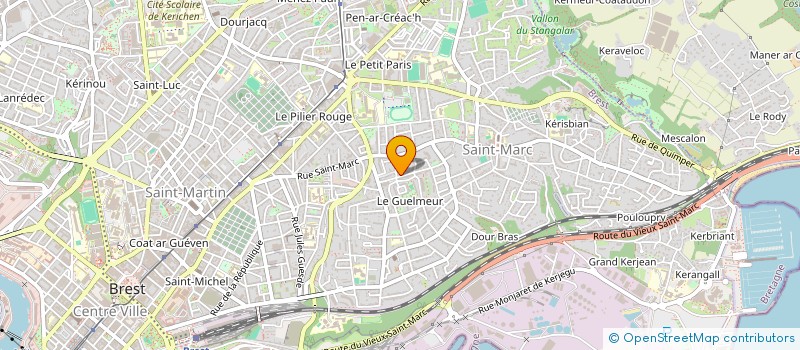 localisation de l'entreprise MONSIEUR GINO RICHARD à BREST