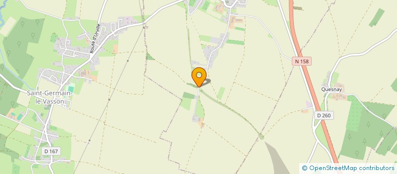 localisation de l'entreprise MONSIEUR GINO RITZ  GRAINVILLE-LANGANNERIE