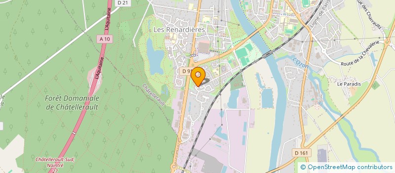 localisation de l'entreprise MONSIEUR GINO SALOME  CHATELLERAULT