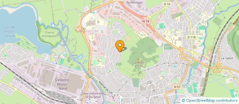 localisation de l'entreprise MONSIEUR GINO SGARBI  VESOUL