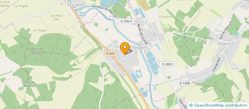 localisation de l'entreprise MONSIEUR GINO SIEGLER  CHARPONT