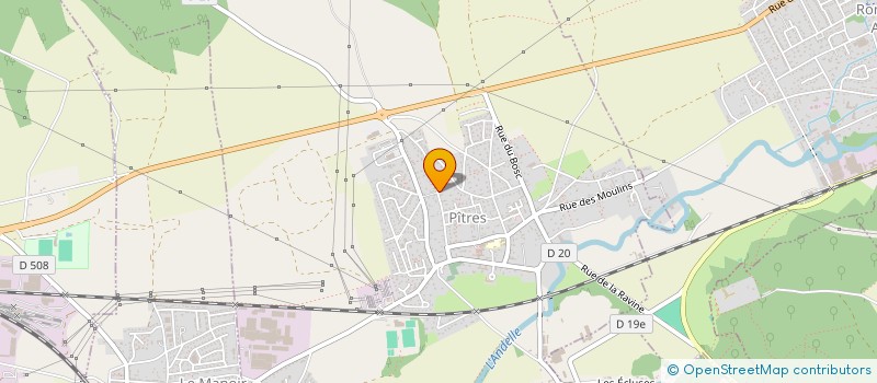 localisation de l'entreprise MONSIEUR GINO TIERCELIN  PITRES