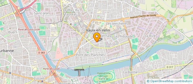 localisation de l'entreprise MONSIEUR GINO TOSSA  SAINT-DENIS
