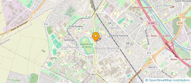 localisation de l'entreprise MONSIEUR GINO VALTON  REIMS