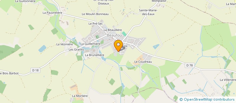 localisation de l'entreprise MONSIEUR GINO VICTOIRE  BEAUFOU