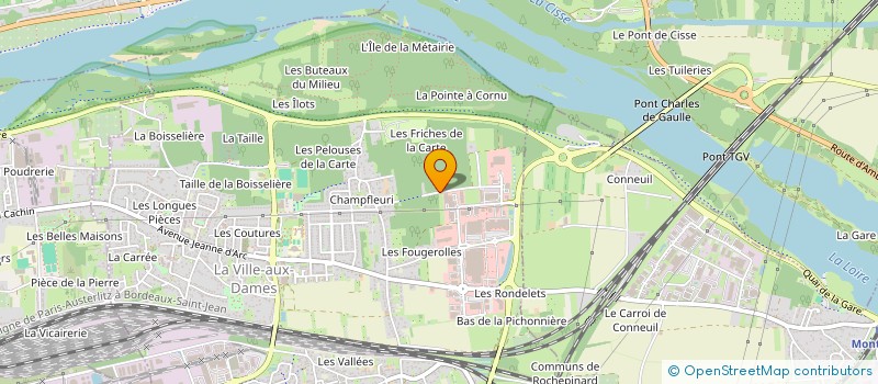 localisation de l'entreprise MONSIEUR GINO VIOLET  LA VILLE-AUX-DAMES