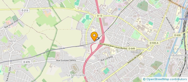 localisation de l'entreprise MONSIEUR GINO WEISS  VALENCIENNES