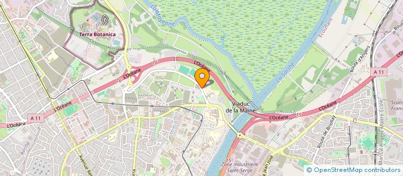 localisation de l'entreprise MONSIEUR GINO ZIEGLER à ANGERS