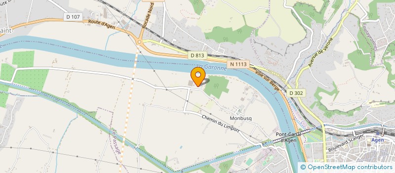 localisation de l'entreprise MONSIEUR GINO ZORZI  LE PASSAGE