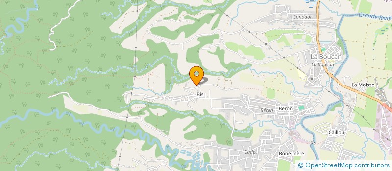 localisation de l'entreprise MONSIEUR GINOLA BAJAZET  SAINTE-ROSE