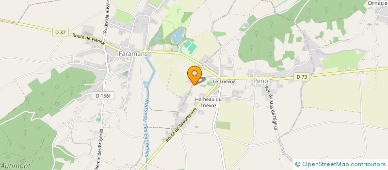 localisation de l'entreprise MONSIEUR GINTARAS MIKNEVICIUS  PENOL