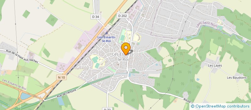 localisation de l'entreprise MONSIEUR GINTARAS ZILINSKAS à LE GUE-DE-LONGROI
