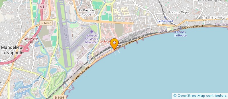 localisation de l'entreprise MONSIEUR GINTS STORKIS à CANNES