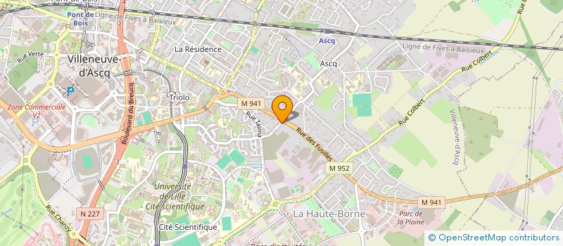 localisation de l'entreprise MONSIEUR GIONNI ASCONE à VILLENEUVE-D'ASCQ