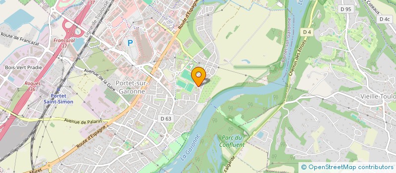 localisation de l'entreprise MONSIEUR GIONO LAGRENEE  PORTET-SUR-GARONNE