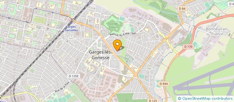 localisation de l'entreprise MONSIEUR GIORGI CHERKEZISHVILI  GARGES-LES-GONESSE