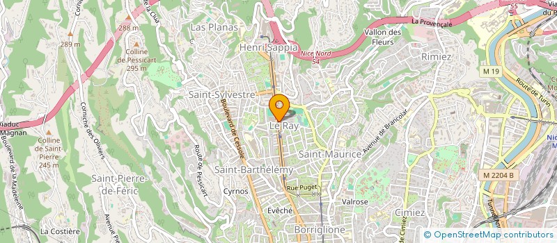 localisation de l'entreprise MONSIEUR GIORGI GETSADZE à NICE