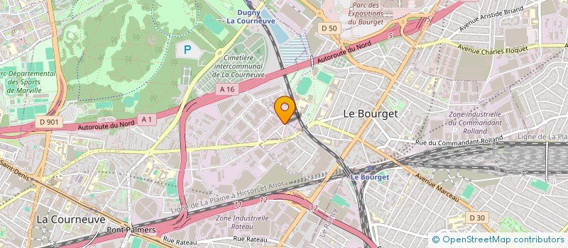 localisation de l'entreprise MONSIEUR GIORGI KASRADZE à LA COURNEUVE