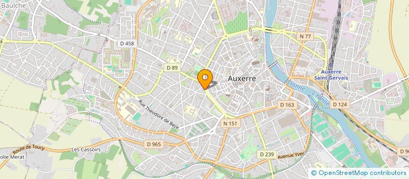 localisation de l'entreprise MONSIEUR GIORGI LOMSADZE  AUXERRE