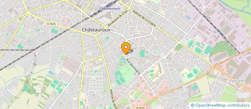 localisation de l'entreprise MONSIEUR GIORGI SADOEV à CHATEAUROUX