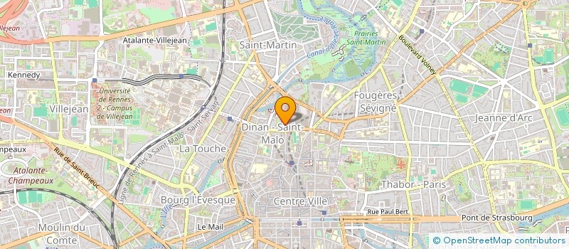 localisation de l'entreprise MONSIEUR GIORGI TSABADZE  RENNES