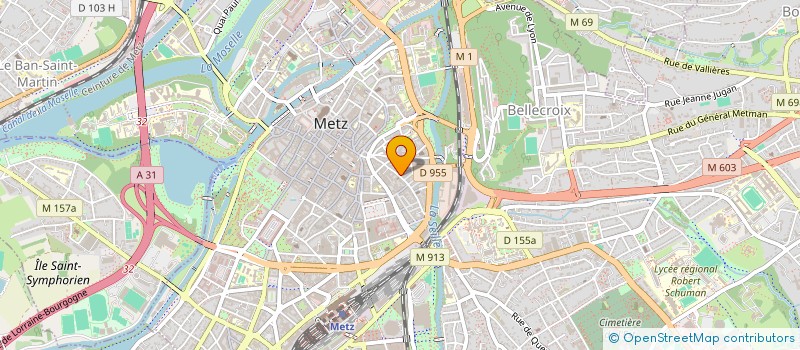 localisation de l'entreprise MONSIEUR GIORGIO BONACORSI  METZ