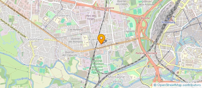 localisation de l'entreprise MONSIEUR GIORGIO CARDINALE à STRASBOURG
