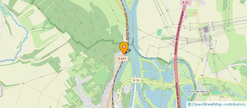 localisation de l'entreprise MONSIEUR GIORGIO COLAVITTI  DIEULOUARD