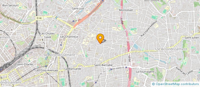 localisation de l'entreprise MONSIEUR GIORGIO LEVI à MARSEILLE