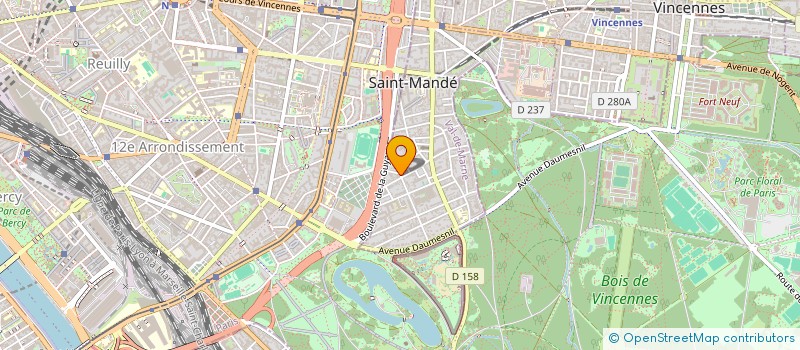 localisation de l'entreprise MONSIEUR GIORGIO LUCENTINI  SAINT-MANDE