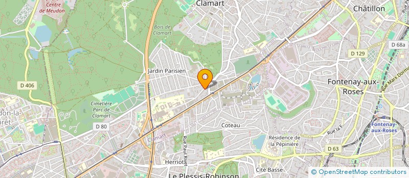 localisation de l'entreprise MONSIEUR GIORGIO MESSINA à CLAMART