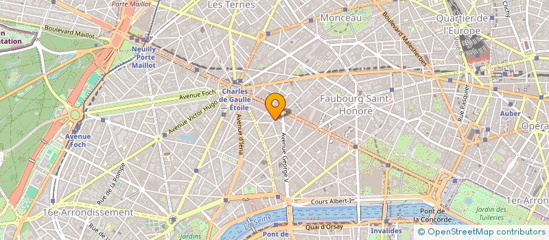 localisation de l'entreprise MONSIEUR GIORGIO PARISI  PARIS