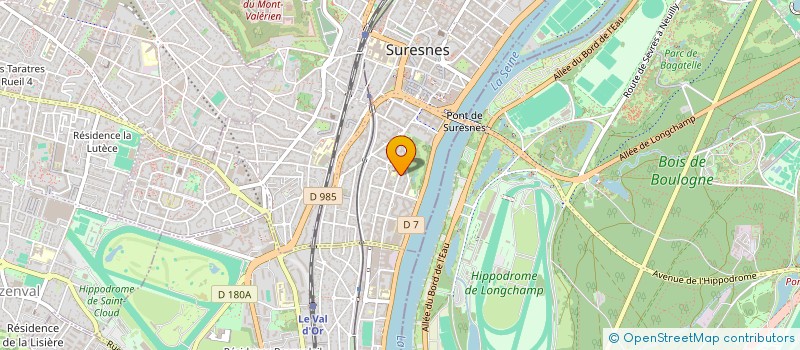 localisation de l'entreprise MONSIEUR GIORGIO RIZZI à SURESNES