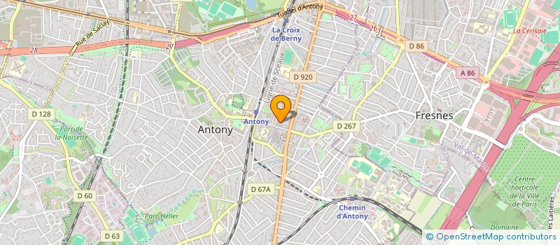 localisation de l'entreprise MONSIEUR GIORGIO SEANO à ANTONY