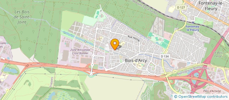 localisation de l'entreprise MONSIEUR GIORGOS SAKKATOS à BOIS-D'ARCY